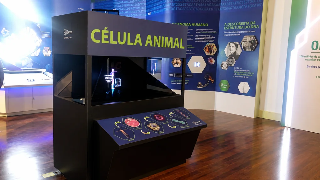 Display holográfico de grande formato
