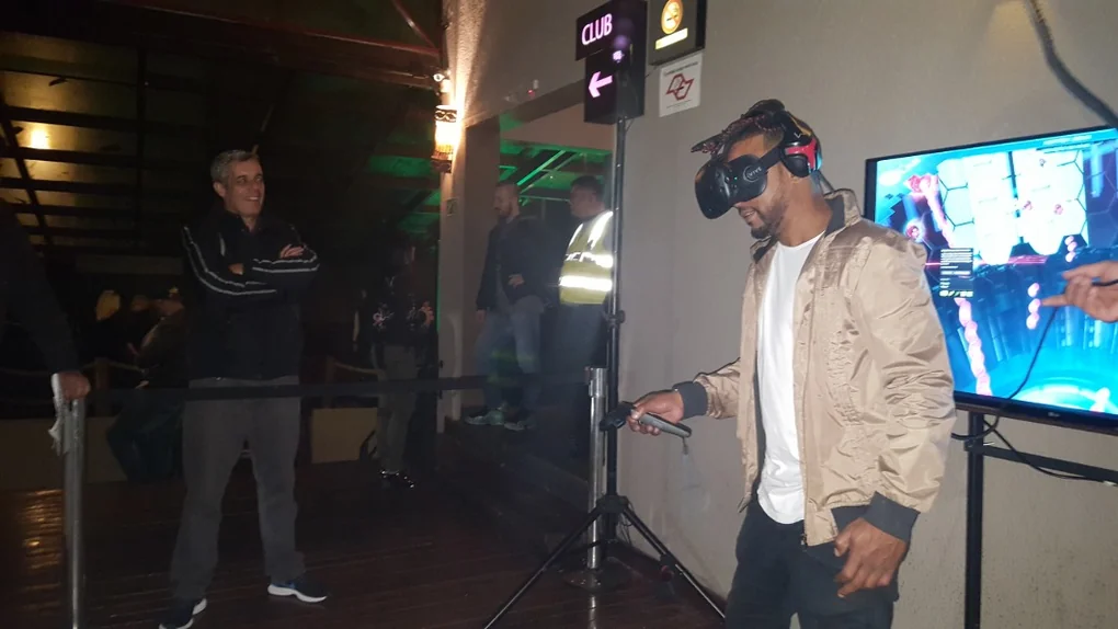 Experiência promocional com realidade virtual