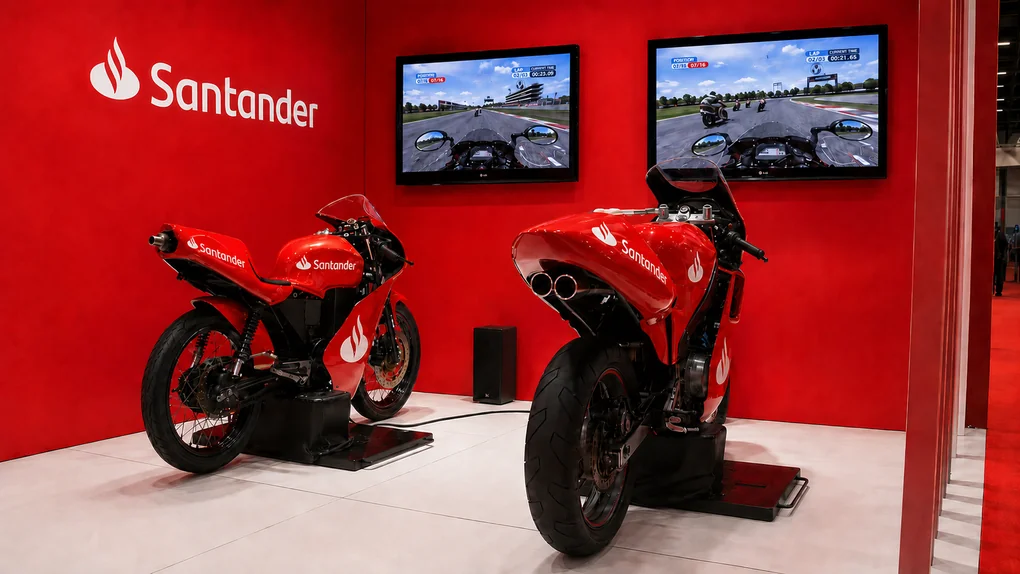 Simulador de moto VR da Ubergeek