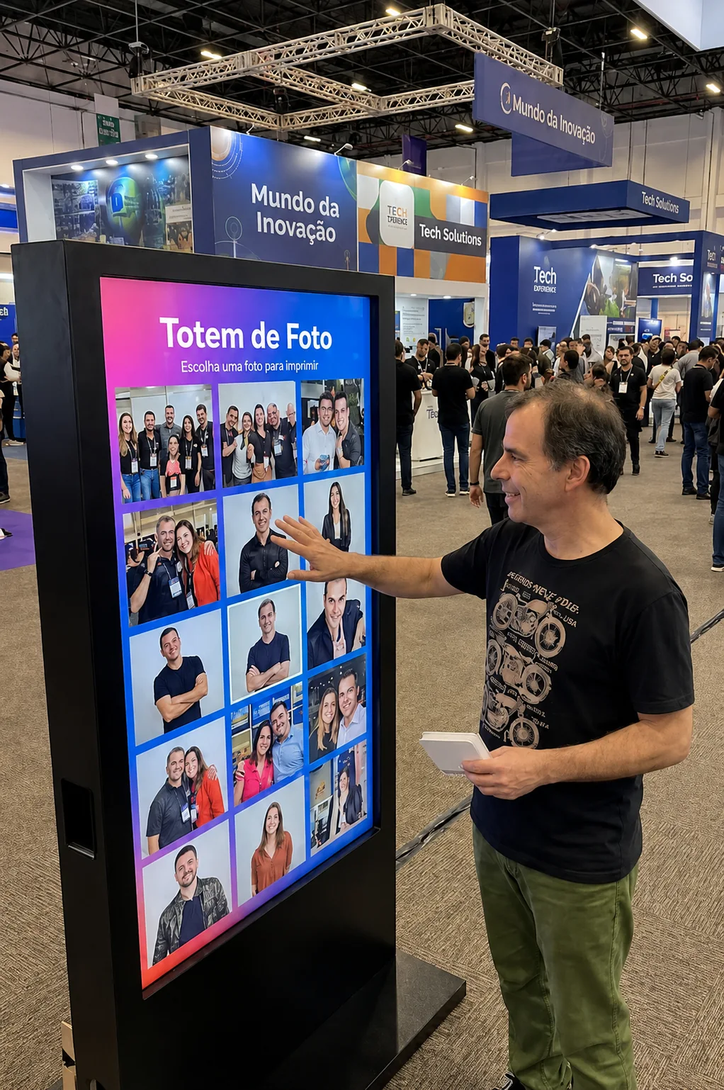 Totem de Fotos e Compartilhamento